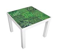 Walplus Verde adhesivo pared, vinilo, multicolor, 7.6 x 63.5 x 5cm