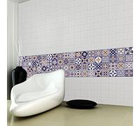 WALPLUS WT1005 - Pegatinas para azulejos, multicolor