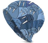 Walrus Animal Ocean Beanie Chemo Hat Cáncer Headwear Sombreros de Punto Baggy Slouchy Bufanda Cap para Adultos Mujeres Hombres