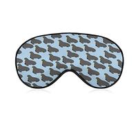 Walrus Animal Ocean Pattern Weighted Eye Mask Sleep Blindfold Correas ajustables para la cabeza Cubierta para los ojos