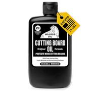 WALRUS OIL - Aceite de tabla de cortar y aceite de bloque de carnicero de madera, botella de 8 onzas, apto para alimentos de la FDA