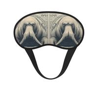 Walrus01 - Antifaz para dormir en avión, de poliéster, para el hogar y viajes