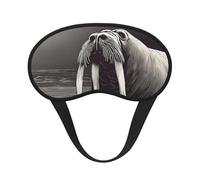 Walrus02 - Antifaz para dormir en avión, de poliéster, para el hogar y viajes