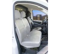 Walser Fundas de Asientos de Coche Transporter en imitación de Cuero Compatible con Mercedes-Benz Clase V 447, 1 Asiento Delantero Individual (Hueco reposabrazos a la Derecha)