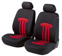 Walser Funda de Asiento de Coche 2 Asientos Delanteros Kent con Cremallera, Zipp-IT Fundas de Asiento de Coche Premium para Asientos Normales