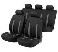Walser Funda de Asiento de Coche Juego Completo Hastings, 2 Fundas de Asiento Delantero, 1 Funda de Asiento Trasero, Protector de Asiento de Coche