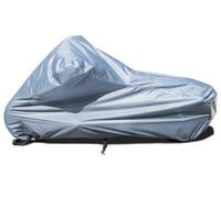 Walser 41092 Cubierta Moto XL Plateada Impermeable Poliéster con Bolsa 1 Pieza