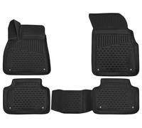 Walser Alfombrillas de Goma a Medida XTR Compatible con Audi Q7 (4MB, 4MG) 2015-Hoy, Alfombrilla Coche, Protector de Suelo Coche