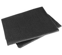 WALSER Alfombra antideslizante para coche, alfombra antideslizante universal, alfombra para coche cortada a medida 120x90cm