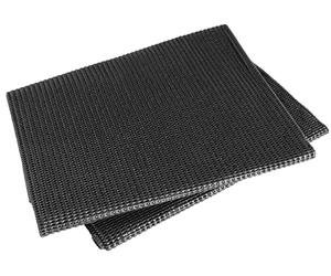 WALSER Alfombra antideslizante para coche, alfombra antideslizante universal, alfombra para coche cortada a medida 120x90cm