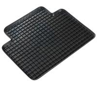WALSER alfombrilla antideslizante recortable 47x40 cm, alfombrilla de goma versátil para coche/garaje/hogar, tapete de goma antideslizante para coche