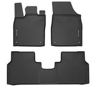 WALSER alfombrillas de coche premium compatibles con VW ID.4/Audi Q4 SUV/Skoda Enyaq iV SUV 2020-Hoy, VW ID.5/Audi Q4 2021-Hoy, Skoda Elroq 2024-Hoy