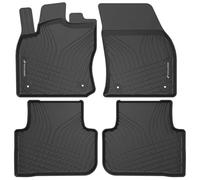 WALSER alfombrillas de coche premium compatibles con VW Tiguan (AD1, AX1) 01/2016-2023, alfombrillas de coche de goma 100% a medida - made in EU, robustas alfombrillas de coche