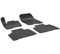 WALSER Alfombrillas de goma a medida DirtGuard compatible con Ford S-Max (CJ, WA6) 01/2015-Hoy, Ford Galaxy (CK) 01/2015-Hoy