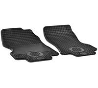 WALSER Alfombrillas de goma a medida DirtGuard compatible con Ford Transit 04/1955-12/2000