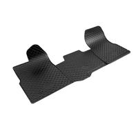 WALSER Alfombrillas de goma a medida DirtGuard compatible con Ford Transit Custom V362 09/2012-Hoy, Ford Transit V363 08/2013-Hoy, 2 plazas delanteras