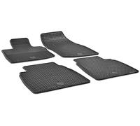 WALSER Alfombrillas de goma a medida DirtGuard compatible con Honda Civic VIII 09/2005-Hoy, Honda Civic IX 02/2012-Hoy