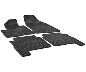 WALSER Alfombrillas de goma a medida DirtGuard compatible con Hyundai Santa Fe II 10/2005-03/2015