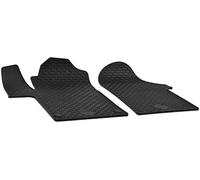 WALSER Alfombrillas de goma a medida DirtGuard compatible con Mercedes-Benz clase V/Vito 2014-Hoy, eVito 2019-Hoy, EQV 2020-Hoy