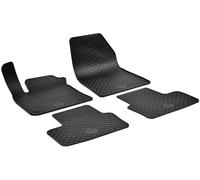 WALSER Alfombrillas de goma a medida DirtGuard compatible con Mitsubishi Grandis 2025-Hoy/ASX 2023-Hoy, Renault Symbioz 2024-Hoy/Captur II 2020-Hoy