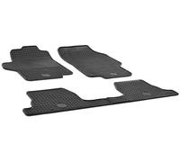 WALSER Alfombrillas de goma a medida DirtGuard compatible con Peugeot 1007 (KM) 04/2005-Hoy