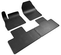 Walser Alfombrillas de Goma a Medida DirtGuard Compatible con Renault Scenic IV/Grand Scenic 09/2016-Hoy