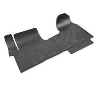 WALSER Alfombrillas de goma a medida DirtGuard compatible con Renault Traffic III, Renault Master, Opel Vivaro B, Fiat Talento, Nissan NV300, Nissan Primastar