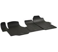 WALSER Alfombrillas de goma a medida DirtGuard compatible con VW Crafter (SY, SX, SZ) 2016-Hoy