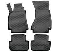 Walser Alfombrillas de Goma a Medida XTR Compatible con Audi A4 08/2007-09/2016, A4 Avant 11/2007-12/2015, A4 Allroad 04/2009-05/2016