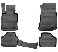 Walser Alfombrillas de Goma a Medida XTR Compatible con BMW X1 (E84) 2009-2015, Alfombrilla Coche, Protector de Suelo Coche