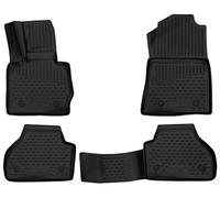 WALSER Alfombrillas de goma a medida XTR compatible con BMW X4 (F26) 2013 - 2018, alfombrilla coche, protector de suelo coche