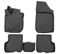 WALSER Alfombrillas de goma a medida XTR compatible con Dacia Logan MCV 2 2013-2020, alfombrilla coche, protector de suelo coche