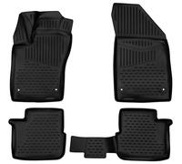 WALSER Alfombrillas de Goma a Medida XTR Compatible con Fiat Tipo notchback (356) 2015- Hoy, Alfombrilla Coche, Protector de Suelo Coche