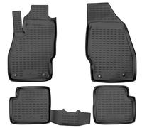 Walser Alfombrillas de Goma a Medida XTR Compatible con Opel Corsa E 2014-2019, Alfombrilla Coche, Protector de Suelo Coche
