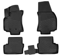 WALSER Alfombrillas de goma a medida XTR compatible con Opel Zafira A (T98) 04/1999-Facelift 2003, alfombrilla coche