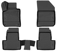 WALSER Alfombrillas de goma a medida XTR compatible con Peugeot 308 II/Peugeot 308 SW 2 2017 - 2021