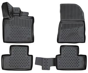 WALSER Alfombrillas de goma a medida XTR compatible con Renault Captur 2 01/2020-Hoy, alfombrilla coche, protector de suelo coche