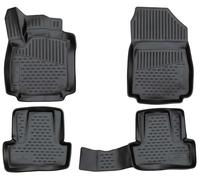 WALSER Alfombrillas de Goma a Medida XTR Compatible con Renault Clio 4 (BH)/Clio 4 Grandtour (KH) 11/2012-08/2021
