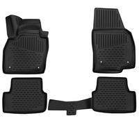 WALSER Alfombrillas de goma a medida XTR compatible con Seat Ibiza V (KJ1) 2017-Hoy, alfombrilla coche, protector de suelo coche