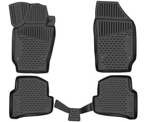 Walser Alfombrillas de Goma a Medida XTR Compatible con Skoda Fabia 3 (NJ3)/Fabia 3 Kombi (NJ5) 2019-2022