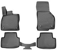 Walser Alfombrillas de Goma a Medida XTR Compatible con Skoda Ocatavia III (Octavia 3) 2012-2020, Octavia IV 2019-Hoy, Alfombrilla Coche, Protector de Suelo Coche