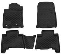 Walser Alfombrillas de Goma a Medida XTR Compatible con Toyota Land Cruiser Prado (J15) 2009-Hoy, Alfombrilla Coche, Protector de Suelo Coche