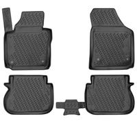 Walser Alfombrillas de Goma a Medida XTR Compatible con VW Caddy 2015-2020, Alfombrilla Coche, Protector de Suelo Coche