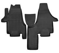 WALSER Alfombrillas de Goma a Medida XTR Compatible con VW Multivan T6 2015-2019, Alfombrilla Coche, Protector de Suelo Coche
