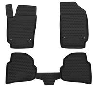 WALSER Alfombrillas de Goma a Medida XTR Compatible con VW Polo 4 (Polo IV) (9N) 2001-2014, Alfombrilla Coche, Protector de Suelo Coche