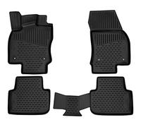 Walser Alfombrillas de Goma a Medida XTR Compatible con VW Tiguan 2 (AD1, AX1) 01/2016-2023, Alfombrilla Coche, Protector de Suelo Coche