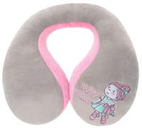 Walser Ballet Doll Neck Roll, Soporte de Cuello para Niños, Almohada de Viaje, Almohada de Cuello en Forma de U para Viajes, Cojín de Cuello Rosa