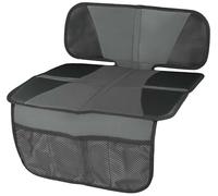 WALSER base de asiento infantil coche compatible Isofix Tidy Fred, antideslizante protector de asiento infantil coche, base de plaza niños auto talla universal gris/negro