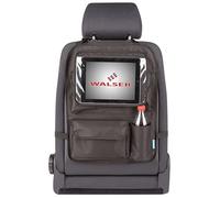 Walser Bolsa para el Asiento Trasero Maxi con Soporte para Tableta Desmontable Negro
