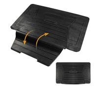 WALSER CarComfort Alfombrilla para Maletero Bootguard con protección del Borde de Carga, protección Universal del Maletero con protección del Parachoques, Alfombrilla Antideslizante 120x76+39cm